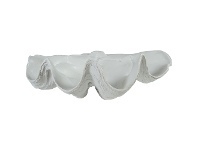 LivingStyles Clam Shell Decor Tray, Small offer