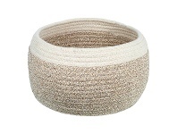 Daisy Cotton Basket, Drum Round