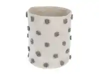 LivingStyles Bostik Handmade Cotton Basket, Large, Beige / Grey offer