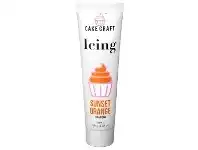 The Party People Shop Icing Tube - Sunset Orange 130 g offer
