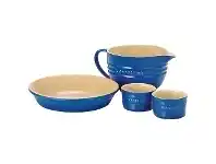 LivingStyles Chasseur La Cuisson 4 Piece Starter Set - Blue offer