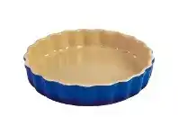 LivingStyles Chasseur La Cuisson 26cm Round Flan Dish - Blue offer