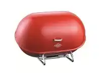 LivingStyles Wesco Single Breadboy Steel Bread Bin - Red offer