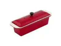 LivingStyles Chasseur Cast Iron Terrine, 28cm, Federation Red offer