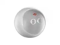 LivingStyles Wesco Spacy Ball Steel Storage Container - White offer