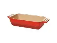 LivingStyles Chasseur La Cuisson 22x13cm Loaf Baker - Red offer