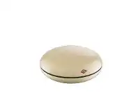 LivingStyles Wesco Peppy Can Steel Storage Box - Almond offer