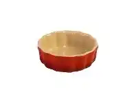 LivingStyles Chasseur La Cuisson 12cm Round Flan Dish - Red offer