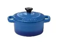 LivingStyles Chasseur La Cuisson Mini Cocotte, 10cm, Blue offer