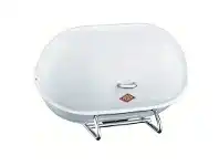 Wesco Single Breadboy Steel Bread Bin - White