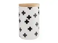 LivingStyles Adair Ceramic Tall Canister offer