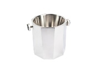 LivingStyles Martinique Stainless Steel Ice Bucket, Silver offer