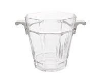 LivingStyles Madison Ave Cut Glass Ice Bucket, Large offer