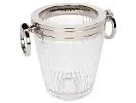 LivingStyles Milano Cut Glass Ice Bucket, Small offer