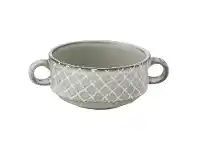 LivingStyles Davis & Waddell Ritual Ceramic Ramekin with Handles, Grey offer