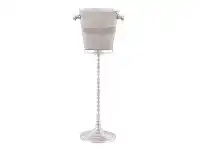 LivingStyles Baldwin Aluminium Bucket Wine Cooler on Stand offer