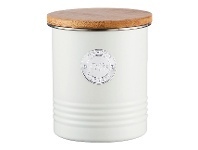 Typhoon Living Coffee Canister, 1 Litre, Cream