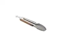 LivingStyles Ecology Provisions Stainless Steel Tongs, 23cm offer