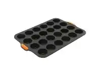 LivingStyles Bakemaster Reinforced Silicone 24 Cup Mini Muffin Pan offer