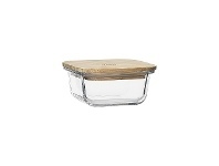 LivingStyles Ecology Nourish Square Glass Container, 11.5cm offer