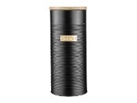 LivingStyles Typhoon Otto Pasta Canister, 2 Litre, Black offer