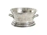 LivingStyles Thron Metal Oval Wine Tub, Large, Antique Silver offer