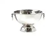 LivingStyles Birchwood Metal Round Ice Bucket, Nickel offer
