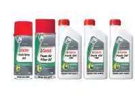 Castrol Motorcycle Fork Oils, Foam Filter Oil & Chain Lube