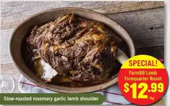 Slow-roasted Rosemary Garlic Lamb Shoulder