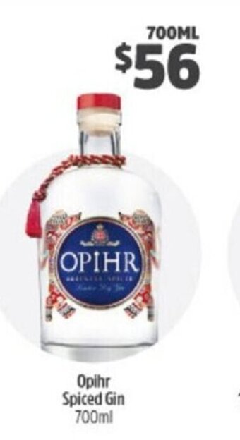 BWS Opihr Spiced Gin 700ml offer