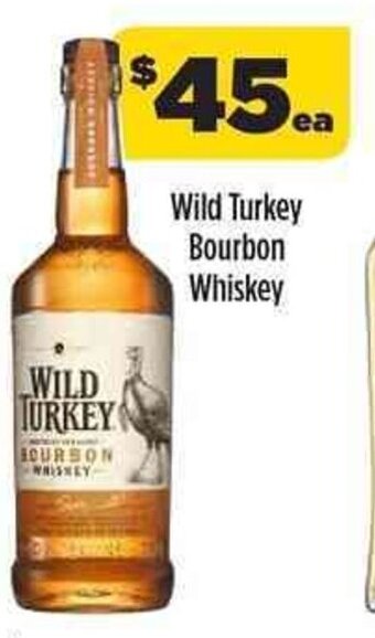 Liquorland Wild Turkey Bourbon Whiskey offer
