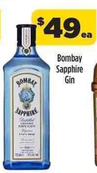 Liquorland Bombay Sapphire Gin offer
