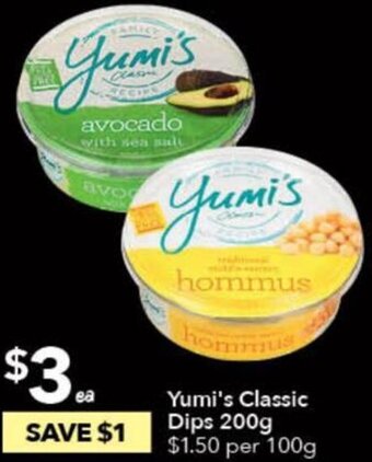 Ritchies Yumi's Classic Dips 200g offer