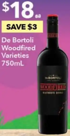 Ritchies De Bortoli Woodfired 750ml offer