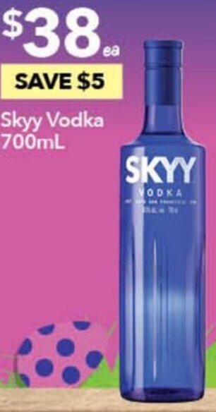 Skyy Vodka 700ml