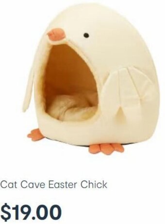 Kmart Cat Cave Easter Chick offer