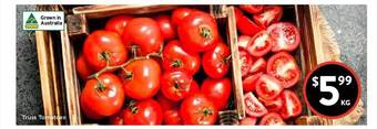 Foodworks Truss Tomatoes offer