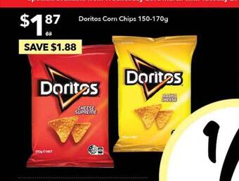 Ritchies Doritos Corn Chips offer