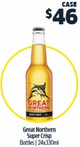 BWS Great Northern Super Crisp offer