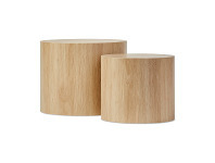Kmart Set of 2 Oak Look Tables offer
