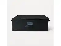 Kmart Underbed Storage Box - Black offer
