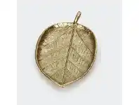 Kmart Brass Look Leaf Tray offer