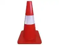 Officeworks Sandleford Hi-Vis Traffic Cone with Reflective Band 450mm offer