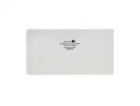 Officeworks Aqua Drops Zip Wallet Open Pencil Case Clear offer