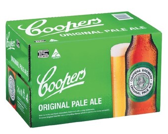 Coles Coopers Original Pale Ale Bottles 24x375mL offer