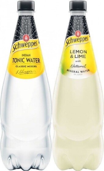 Coles Schweppes Mixers, Soft Drinks or Mineral Water 1.1 Litre offer