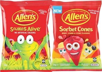 Coles Allen's Medium Bag 150g-200g offer