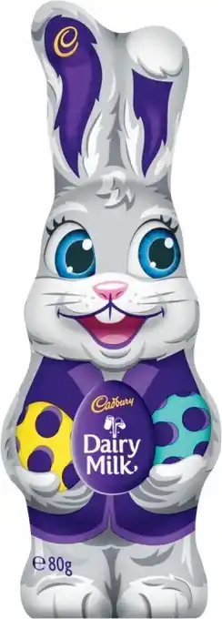 Coles Cadbury Easter Bunny 80g offer