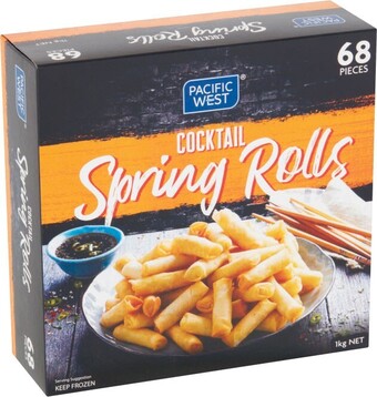 Pacific West Cocktail Spring Rolls 1kg