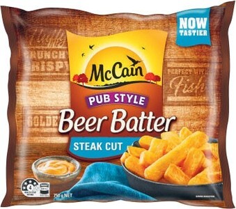 McCain Beer Batter Chips 750g